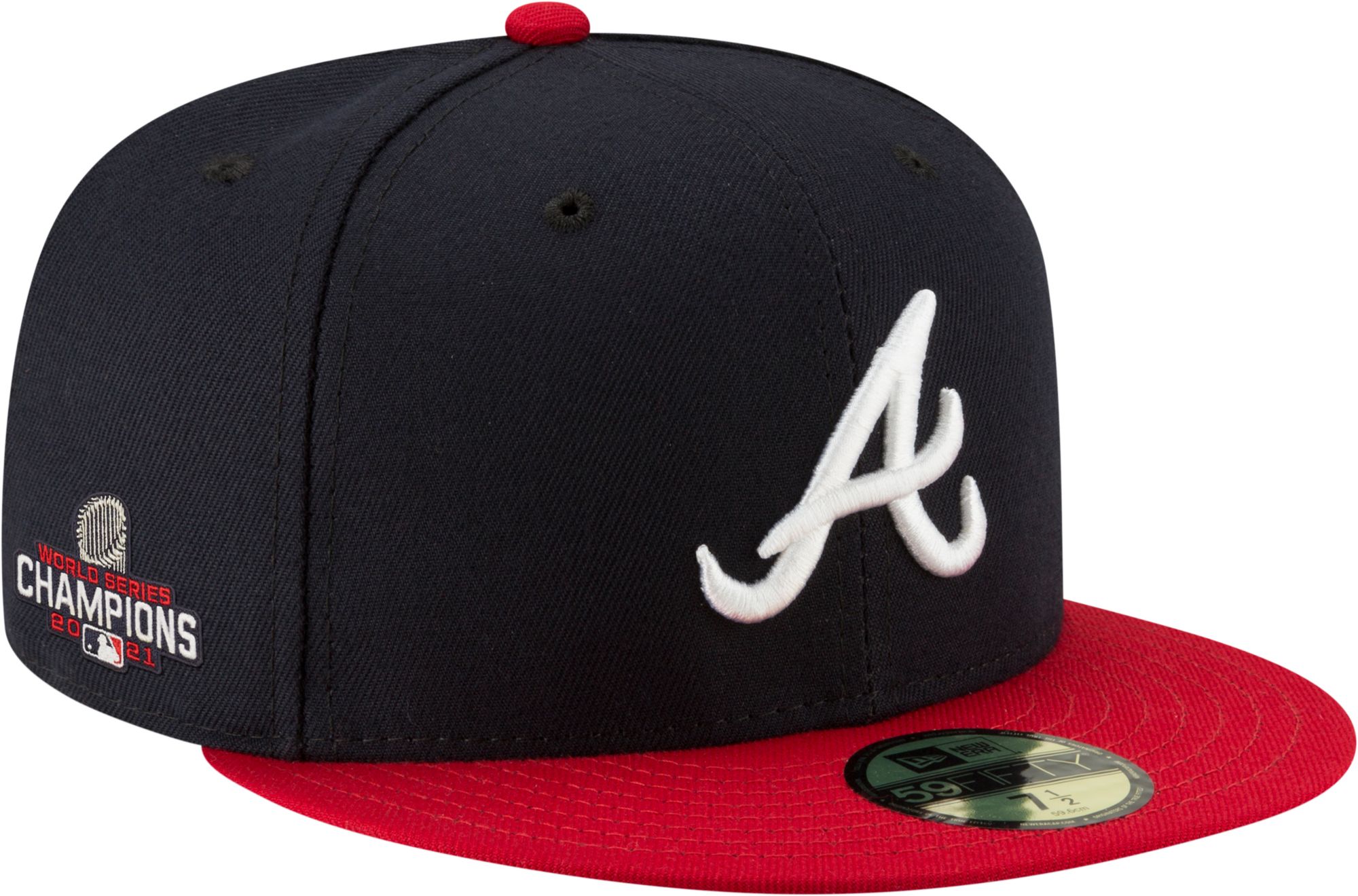 Atlanta Braves 2021 World Series Champion Cap - TAGOTEE