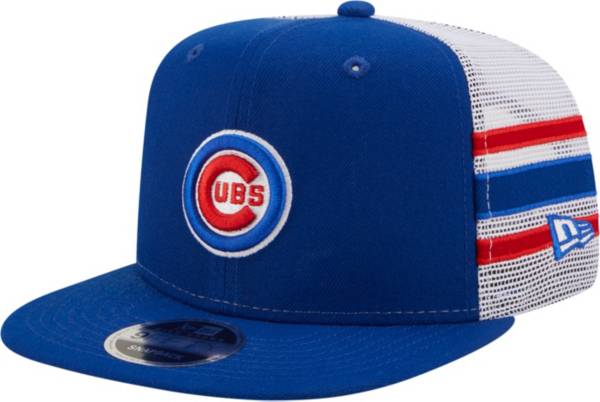 New Era Men's Chicago Cubs 9Fifty Blue Stripe Adjustable Hat