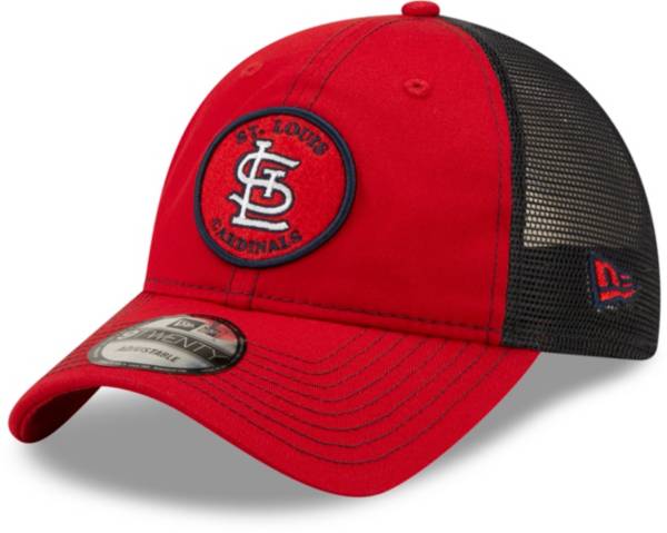 New Era Men's St. Louis Cardinals Red 9Twenty Circle Adjustable Hat