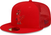 St. Louis Cardinals New Era 5950 Batting Practice Fitted Hat - Navy