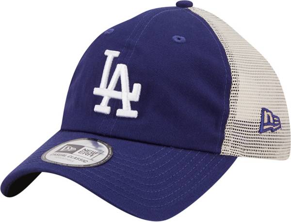 New Era Men's Los Angeles Dodgers Blue 9Twenty Flag Adjustable Hat