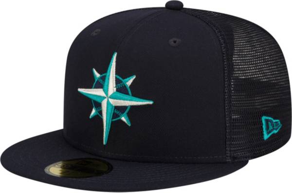 Men's Seattle Mariners Pro Standard White Logo Snapback Hat