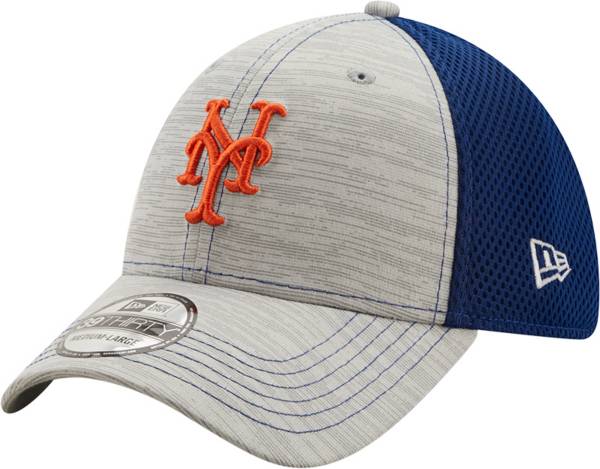 New Era Men's New York Mets Blue 39Thirty Prime Stretch Fit Hat