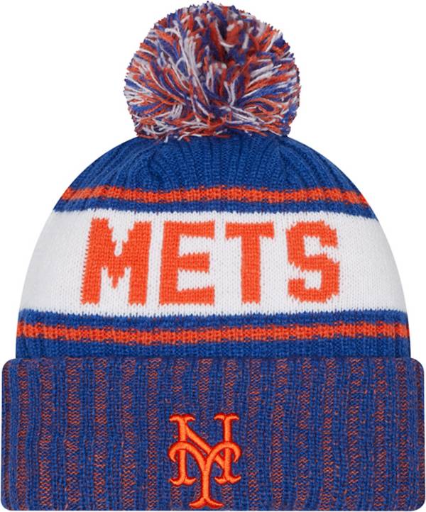 New Era Men's New York Mets Blue Cheer Knit Hat