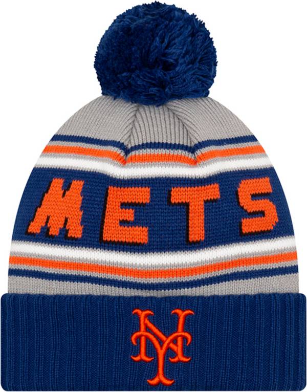 New Era Men's New York Mets Blue Cheer Knit Hat