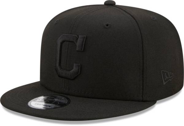 New Era Men's Cleveland Indians Black 9Fifty Color Pack Adjustable Hat