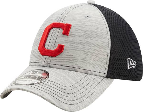 New Era Men's Cleveland Indians Navy 39Thirty Prime Stretch Fit Hat