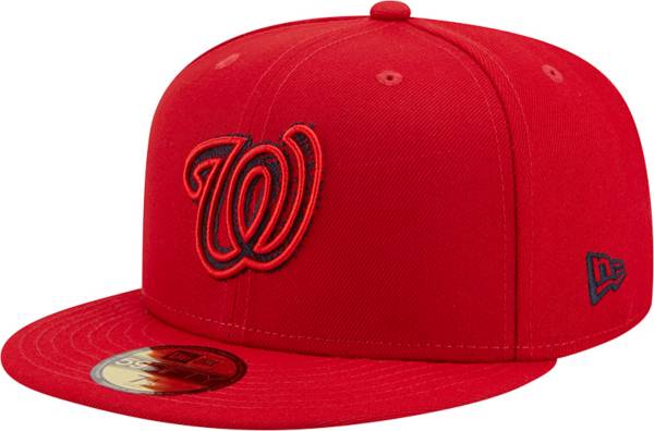 New Era Men's Washington Nationals Red 59Fifty Fitted Hat product image