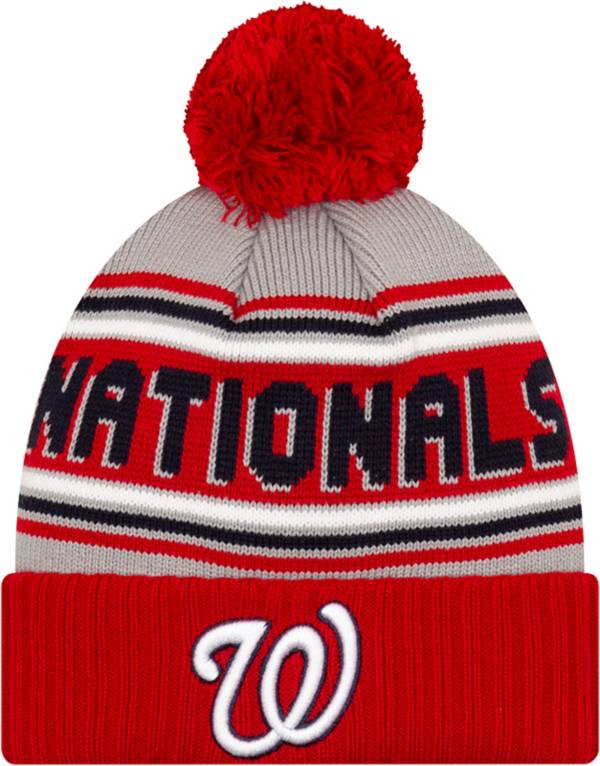 New Era Men's Washington Nationals Red Cheer Knit Hat product image