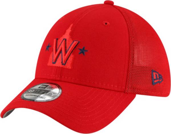 New Era Men's Washington Nationals Batting Practice Red 39Thirty Stretch Fit Hat product image