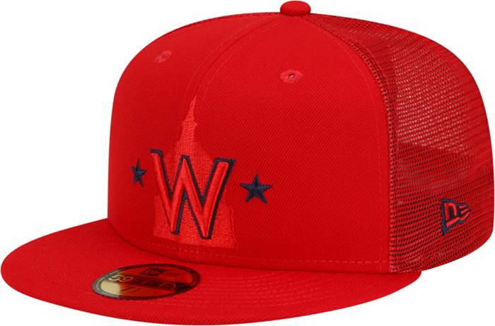 New Era Men's Washington Nationals Batting Practice Red 59Fifty Fitted Hat