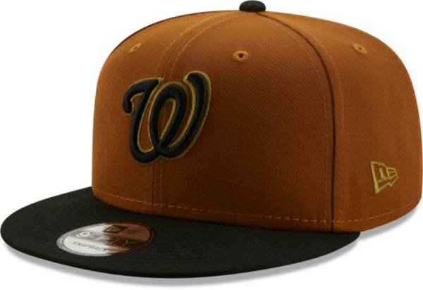 New Era Men's Washington Nationals Tan Color Pack 9Fifty Adjustable Snapback Hat