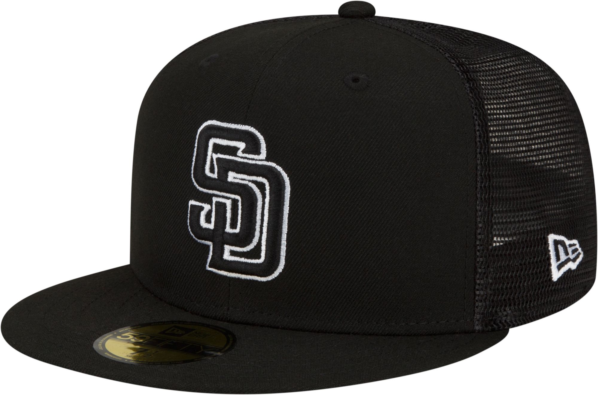 padres black and white hat