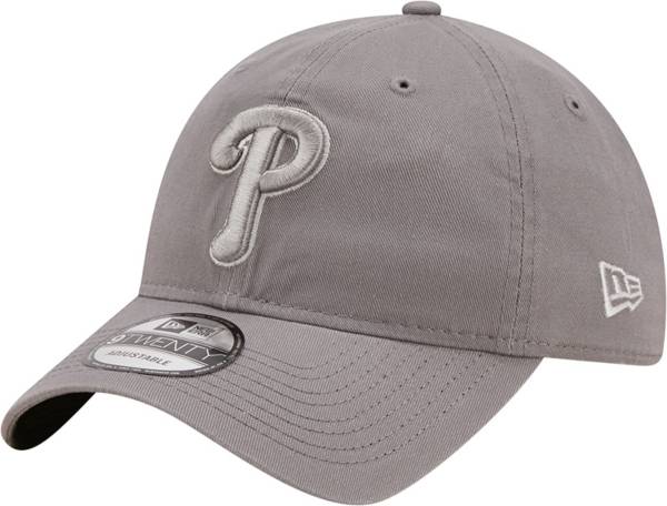 New Era Men's Philadelphia Phillies Grey Core Classic 9Twenty Adjustable Hat