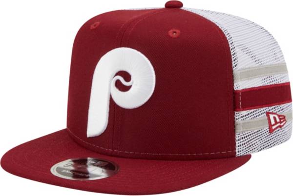 New Era Men's Philadelphia Phillies 9Fifty Red Stripe Adjustable Hat