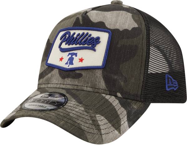 New Era Men's Philadelphia Phillies Camo Patch 9Forty Adjustable Hat