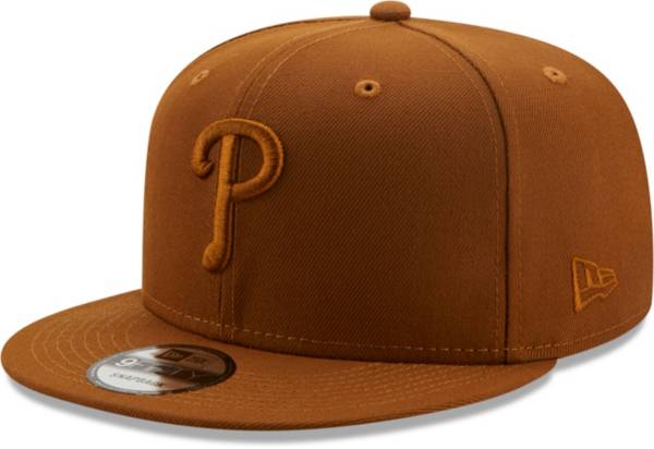 New Era Men's Philadelphia Phillies Tan 9Fifty Color Pack Adjustable Hat