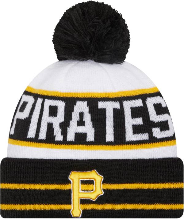 New Era Men's Pittsburgh Pirates Black Fan Favorite Knit Hat