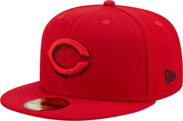 New Era Men's Cincinnati Reds Red 59Fifty Fitted Hat