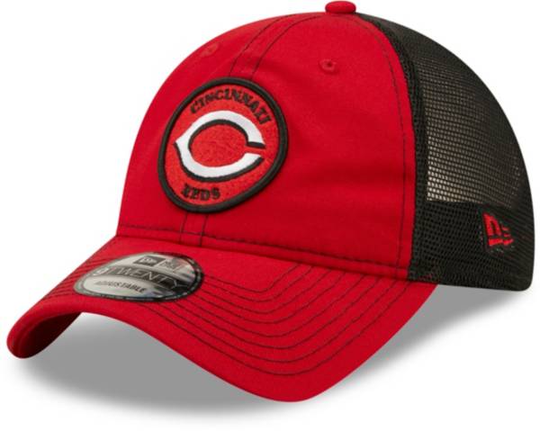 New Era Men's Cincinnati Reds Red 9Twenty Circle Adjustable Hat