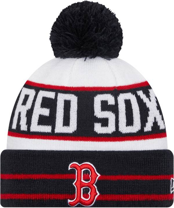 New Era Men's Boston Red Sox Navy Fan Favorite Knit Hat