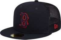 Boston Red Sox New Era 59fifty Basic Fitted Hat- Black /White – All  American Sportswear Online