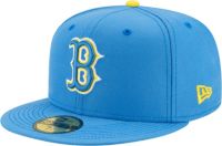 Men's New Era Light Blue Boston Red Sox 2021 City Connect 59FIFTY Fitted Hat