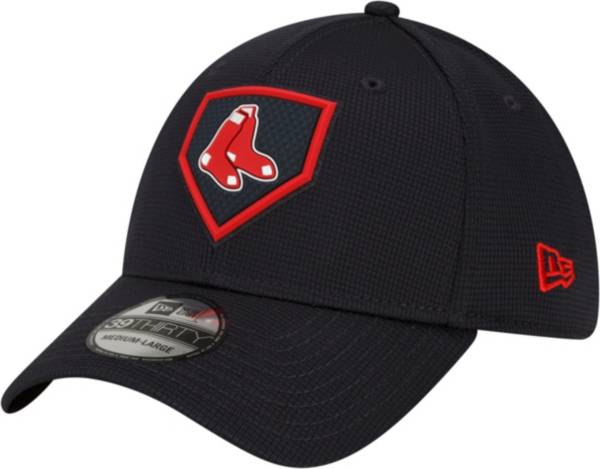 New Era Men's Boston Red Sox Navy Distinct 39Thirty Stretch Fit Hat product image