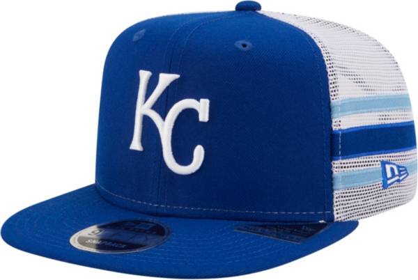 New Era Men's Kansas City Royals 9Fifty Blue Stripe Adjustable Hat