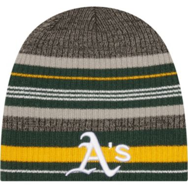 sorry, New Era Men's Athletics Green Striped Knit Beanie is currently out of stock
