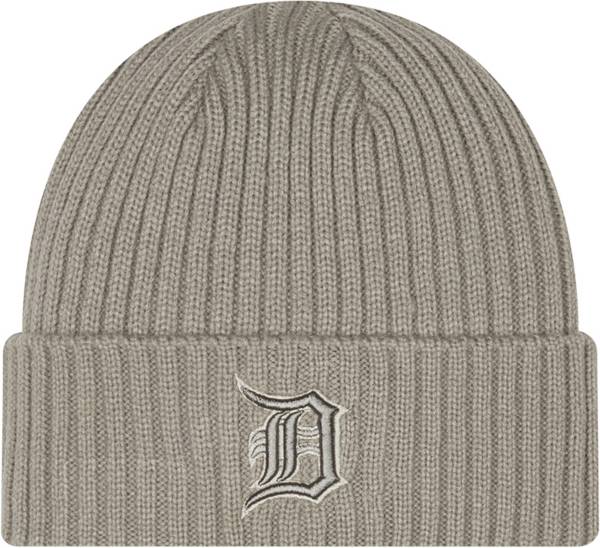 New Era Men's Detroit Tigers Grey Core Classic Knit Hat product image