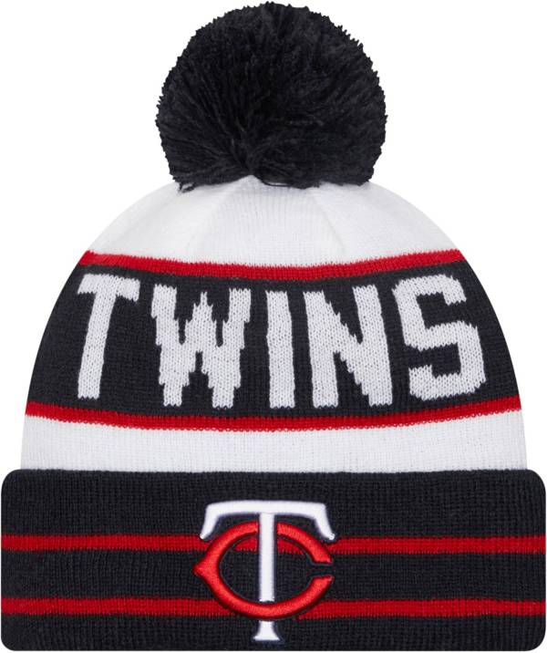 New Era Men's Minnesota Twins Navy Fan Favorite Knit Hat