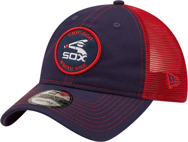 New Era Men's Chicago White Sox Navy 9Twenty Circle Adjustable Hat