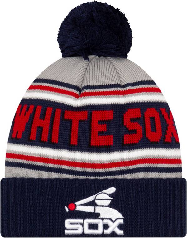 New Era Men's Chicago White Sox Navy Cheer Knit Hat product image