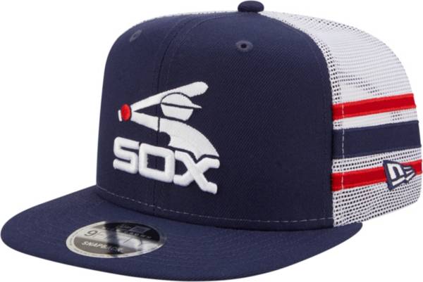 New Era Men's Chicago White Sox 9Fifty Navy Stripe Adjustable Hat product image