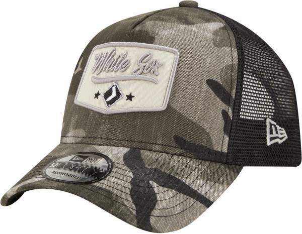 New Era Men's Chicago White Sox Camo Patch 9Forty Adjustable Hat
