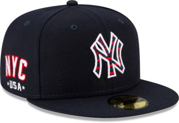 New Era Men's New York Yankees Navy 4th of July 59Fifty Fitted Hat