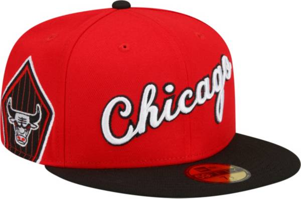 New Era Men's 2021-22 City Edition Chicago Bulls Red 59Fifty Fitted Hat product image
