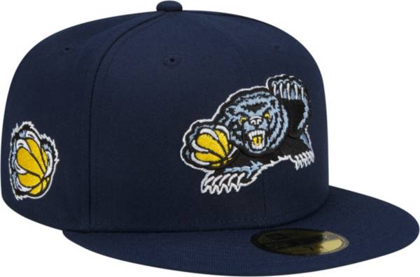 New Era Men's 2021-22 City Edition Memphis Grizzlies Blue 59Fifty Fitted Hat