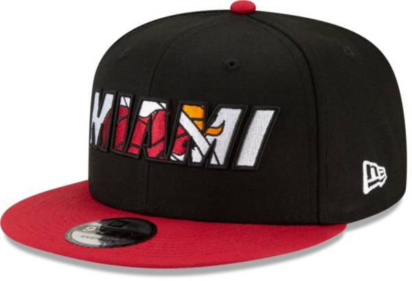 New Era Men's Miami Heat 2021 NBA Draft 9Fifty Adjustable Snapback Hat