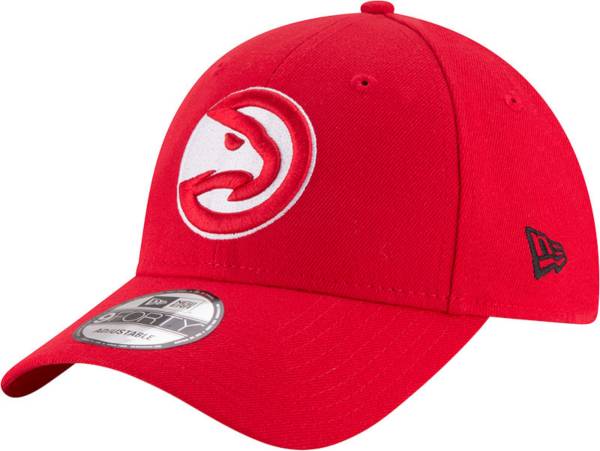 New Era Men's Atlanta Hawks Red 9Forty Adjustable Hat