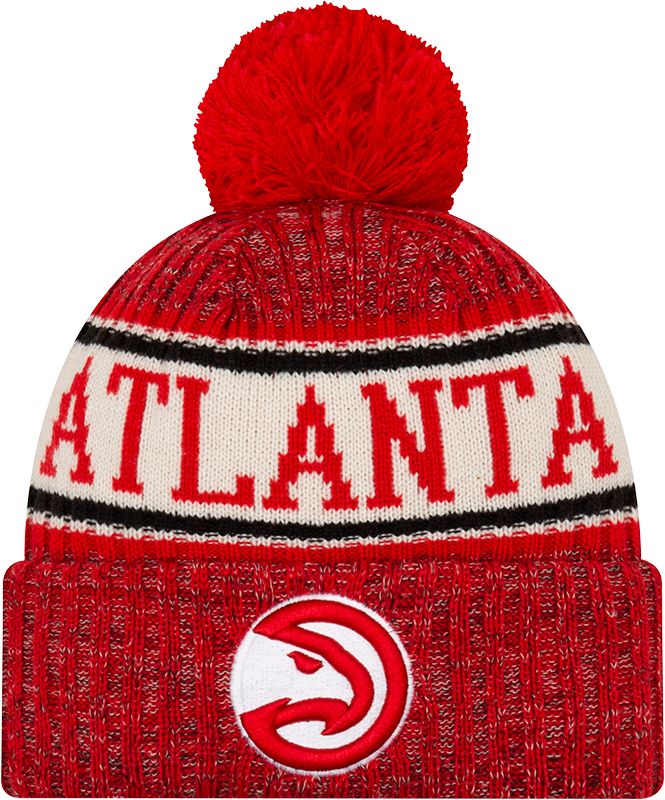 New Era Men's Atlanta Hawks Red Sport Knit Hat product image