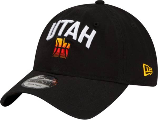 New Era Men's 2021-22 City Edition Utah Jazz Blue 9Twenty Adjustable Hat