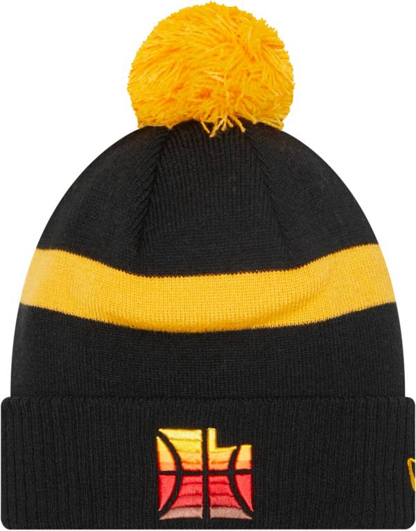 New Era Men's 2021-22 City Edition Utah Jazz Black Knit Hat product image