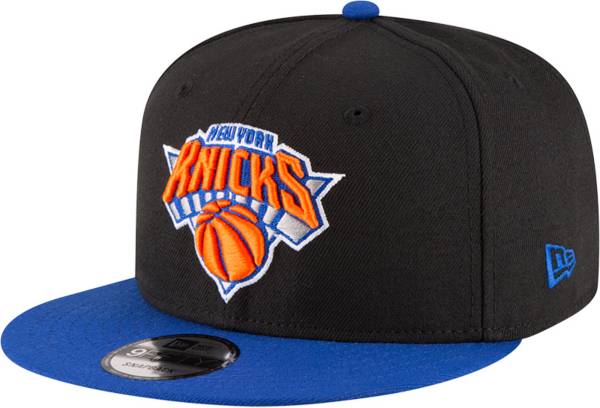 New Era Men's New York Knicks Black 9Fifty Adjustable Hat