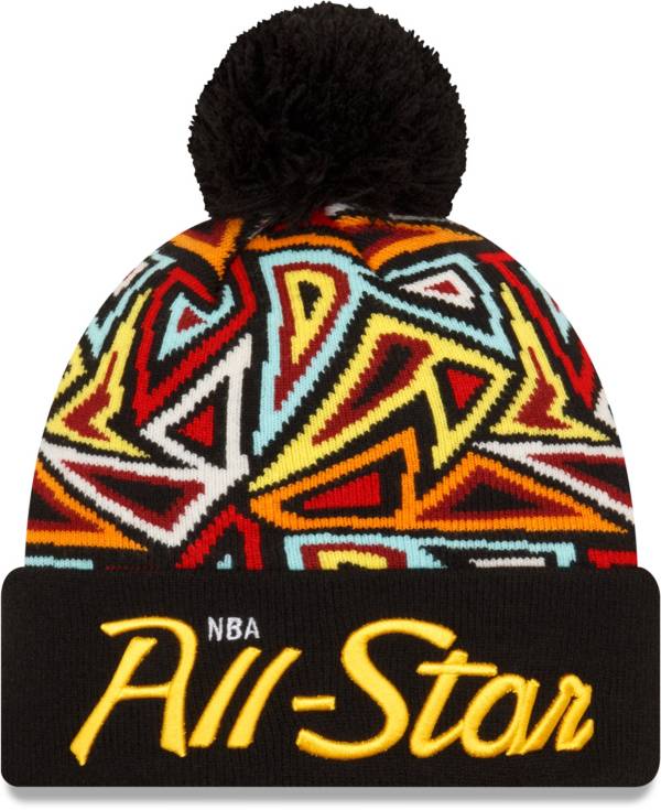 New Era Men's 2022 NBA All-Star Game Pattern Knit Hat