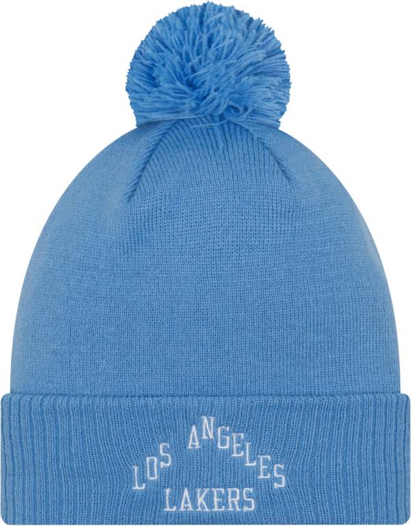 New Era Men's 2021-22 City Edition Los Angeles Lakers Blue Knit Hat product image
