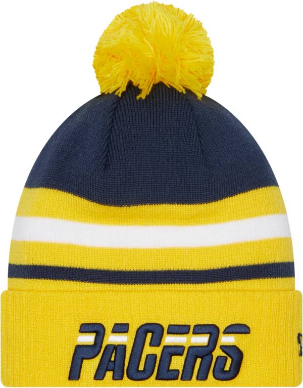 New Era Men's 2021-22 City Edition Indiana Pacers Blue Knit Hat product image