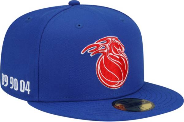 New Era Men's 2021-22 City Edition Detroit Pistons Blue 59Fifty Fitted Hat