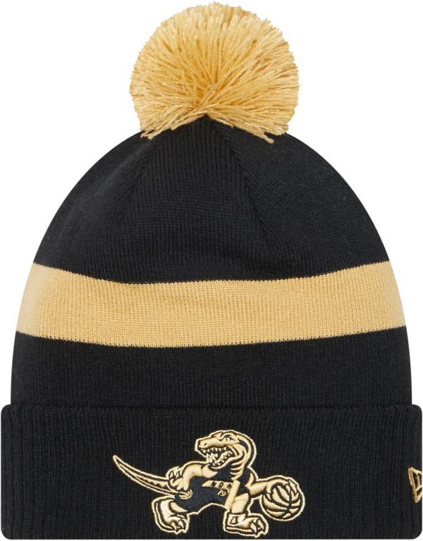 New Era Men's 2021-22 City Edition Toronto Raptors Black Knit Hat product image